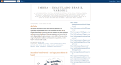 Desktop Screenshot of imbraimaculadobrasilvaronil.blogspot.com