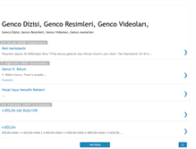 Tablet Screenshot of genco-dizisi-genco-resimleri.blogspot.com