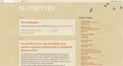 Desktop Screenshot of elcircuito.blogspot.com