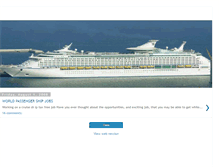 Tablet Screenshot of cruise-ship-jobs0.blogspot.com