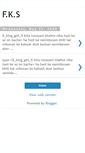Mobile Screenshot of fksamar.blogspot.com