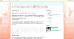 Desktop Screenshot of corazonescontralaleucemia.blogspot.com