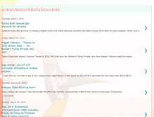 Tablet Screenshot of corazonescontralaleucemia.blogspot.com