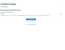 Tablet Screenshot of carolinamariacostas.blogspot.com