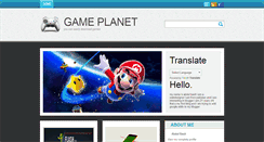 Desktop Screenshot of gameplanet4u.blogspot.com