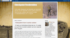 Desktop Screenshot of checkpointvestbredden.blogspot.com