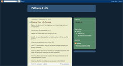 Desktop Screenshot of pathway4life.blogspot.com