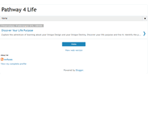 Tablet Screenshot of pathway4life.blogspot.com