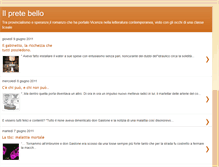 Tablet Screenshot of ilpretebello.blogspot.com