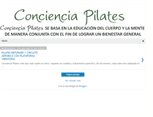 Tablet Screenshot of concienciapilates.blogspot.com