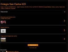 Tablet Screenshot of distritalsancarlos.blogspot.com