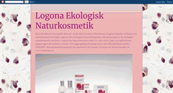 Desktop Screenshot of logonanaturkosmetik.blogspot.com