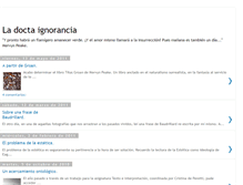Tablet Screenshot of ladoctaignorancia.blogspot.com
