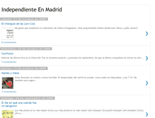 Tablet Screenshot of independienteenbruselas.blogspot.com