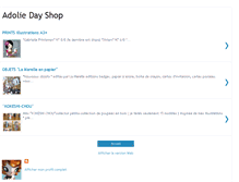 Tablet Screenshot of adoliedayshop.blogspot.com