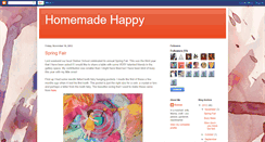 Desktop Screenshot of littlehomemadehappy.blogspot.com