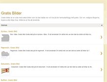 Tablet Screenshot of gratisbild.blogspot.com
