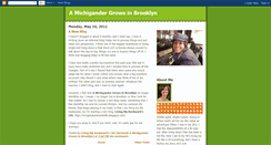 Desktop Screenshot of amichigandergrowsinbrooklyn.blogspot.com