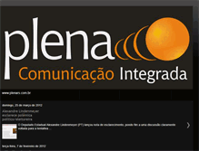 Tablet Screenshot of plenacomunicacao.blogspot.com