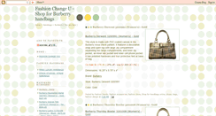 Desktop Screenshot of fashionchangeu-handbags-burberry.blogspot.com