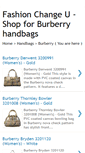 Mobile Screenshot of fashionchangeu-handbags-burberry.blogspot.com