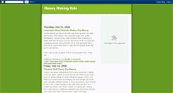 Desktop Screenshot of moneymakingkids.blogspot.com