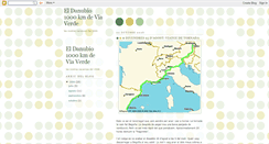 Desktop Screenshot of eldanubio1000kmdeviaverde.blogspot.com