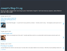 Tablet Screenshot of josephblogolog.blogspot.com