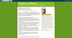 Desktop Screenshot of deeperleadership.blogspot.com