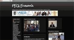 Desktop Screenshot of fecaeconomia.blogspot.com