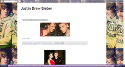 Desktop Screenshot of justin-drew-bieber.blogspot.com