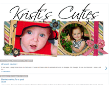 Tablet Screenshot of kristiscuties.blogspot.com