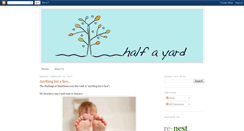 Desktop Screenshot of halfayard.blogspot.com