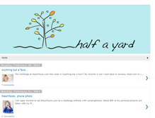 Tablet Screenshot of halfayard.blogspot.com