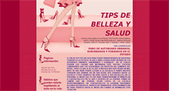 Desktop Screenshot of bellezasaludyalgomas-bellezatips.blogspot.com