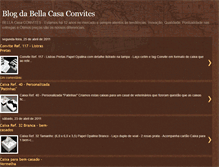 Tablet Screenshot of bellacasaconvites.blogspot.com