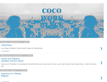 Tablet Screenshot of cocoworeblack.blogspot.com