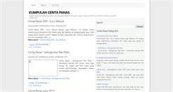 Desktop Screenshot of kumpulanceritapanasz.blogspot.com