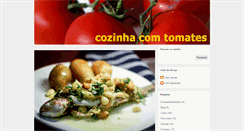 Desktop Screenshot of cozinhacomtomates.blogspot.com