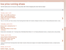 Tablet Screenshot of lowpricerunningshoess.blogspot.com