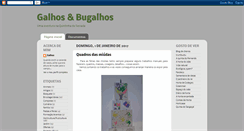 Desktop Screenshot of galhosbugalhos.blogspot.com