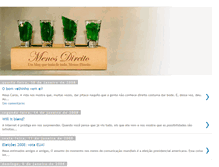 Tablet Screenshot of menosdireito.blogspot.com