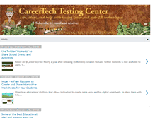 Tablet Screenshot of careertechtesting.blogspot.com