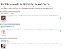 Tablet Screenshot of administracionmedicamentos.blogspot.com