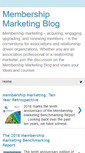 Mobile Screenshot of membershipmarketing.blogspot.com