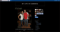 Desktop Screenshot of mylifeincambodia.blogspot.com