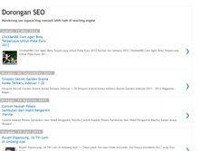 Tablet Screenshot of dorongan-seo.blogspot.com