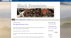 Desktop Screenshot of blackfeminists.blogspot.com