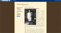 Desktop Screenshot of bioromulobetancourt.blogspot.com