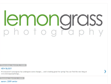 Tablet Screenshot of lemongrassphotography.blogspot.com